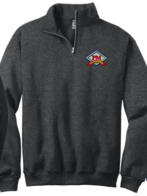 JERZEES NuBlend 1/4-Zip Cadet Collar Sweatshirt