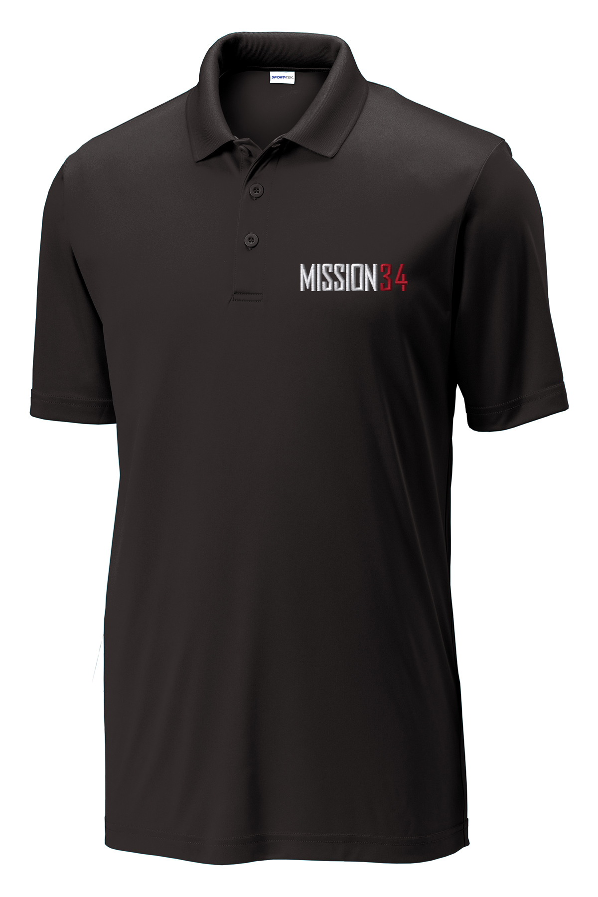 Mission 34 Polo -  Black    **ON SALE NOW**