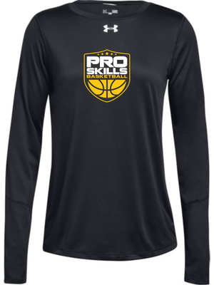 PSB Shield UA W's Locker Tee LS 2.0 - Black